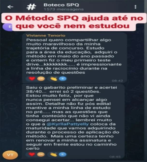 Depoimento de Vivianne Tenorio